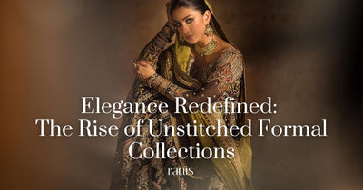 Elegance Redefined: The Rise of Unstitched Formal Collections