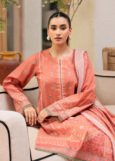 Florent Printed Lawn Suits Unstitched 3 Piece FL25PL FL-3B