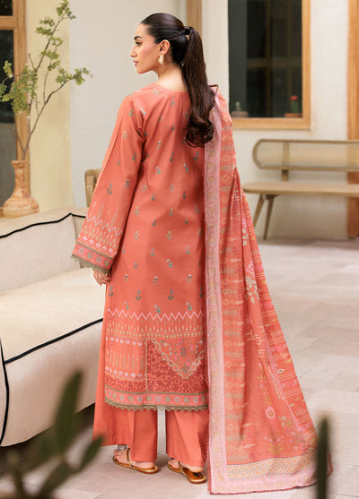 Florent Printed Lawn Suits Unstitched 3 Piece FL25PL FL-3B
