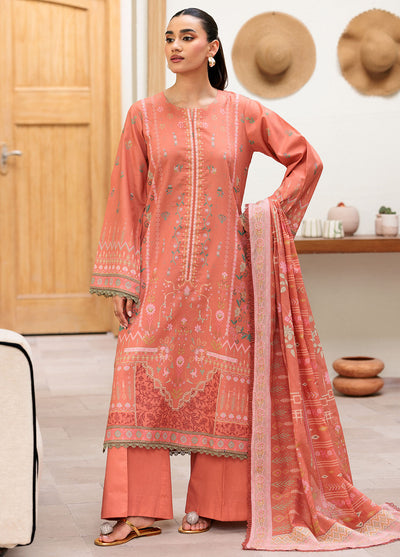 Florent Printed Lawn Suits Unstitched 3 Piece FL25PL FL-3B