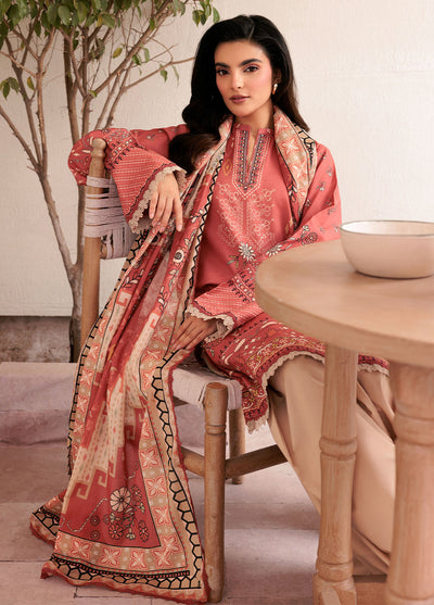 Florent Printed Lawn Suits Unstitched 3 Piece FL25PL FL-2A