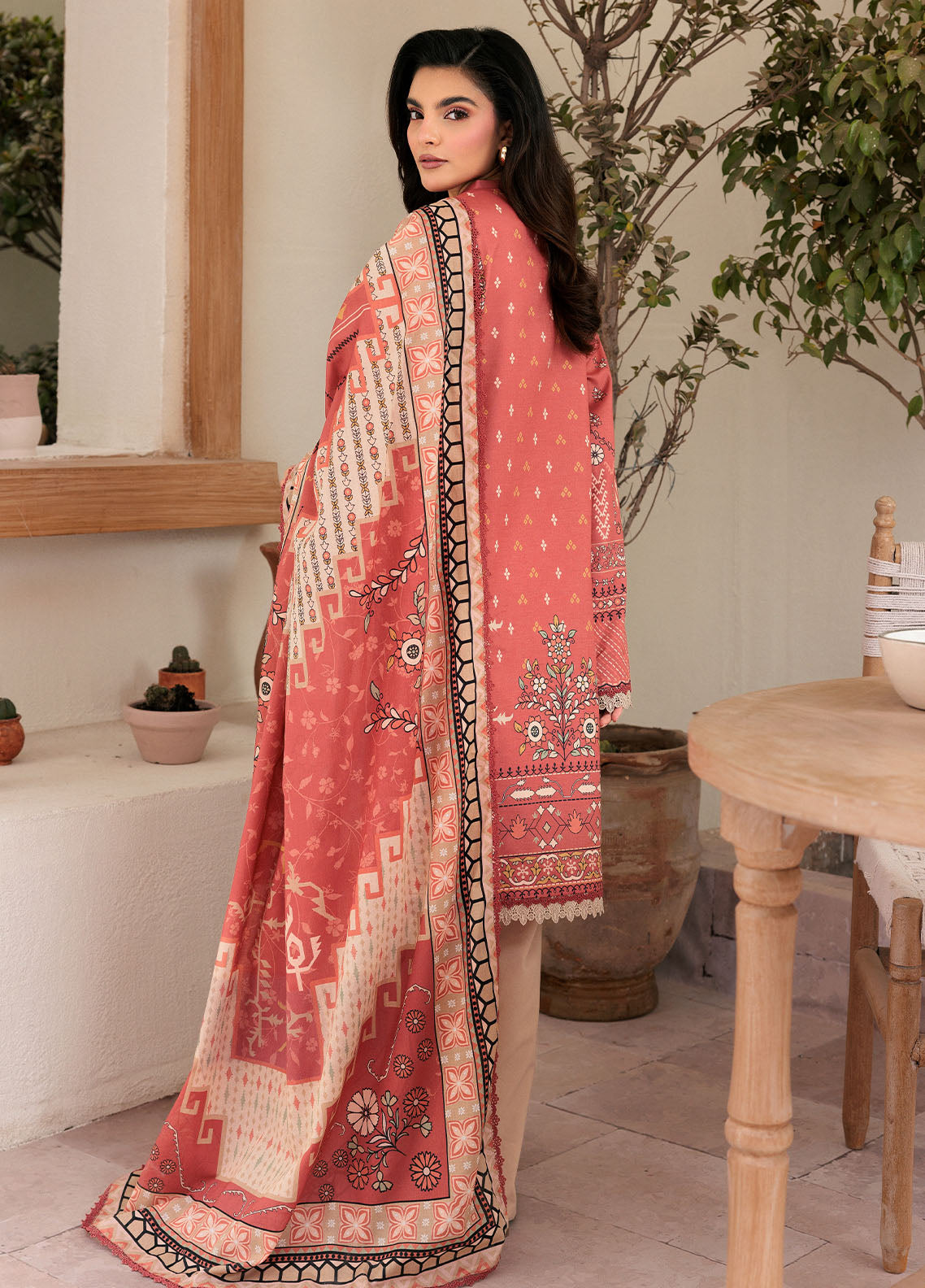 Florent Printed Lawn Suits Unstitched 3 Piece FL25PL FL-2A