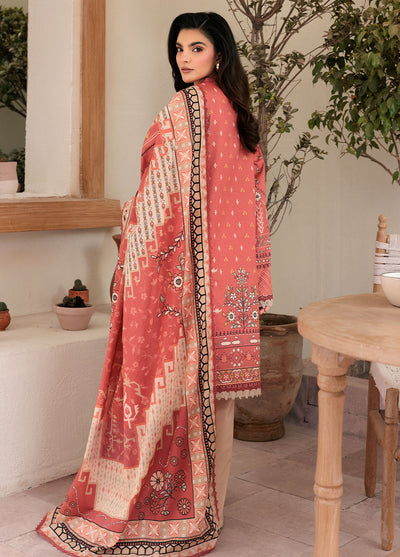 Florent Printed Lawn Suits Unstitched 3 Piece FL25PL FL-2A