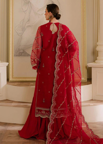 Reve Royal by Fabiha Fatima Pret Embellished Net 3 Piece Suit Jasper