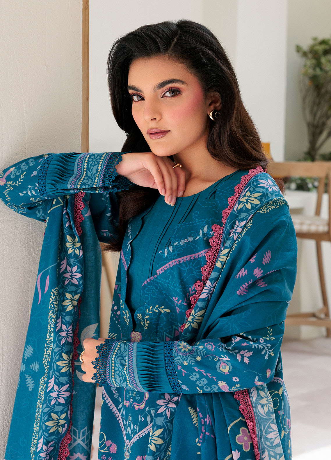 Florent Printed Lawn Suits Unstitched 3 Piece FL25PL FL-4A