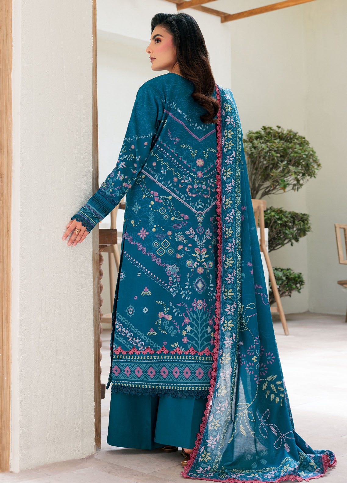 Florent Printed Lawn Suits Unstitched 3 Piece FL25PL FL-4A