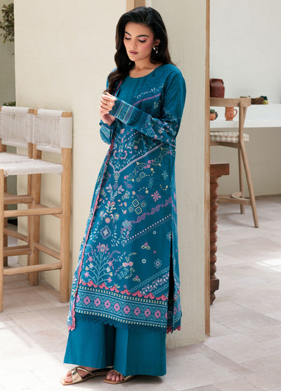 Florent Printed Lawn Suits Unstitched 3 Piece FL25PL FL-4A
