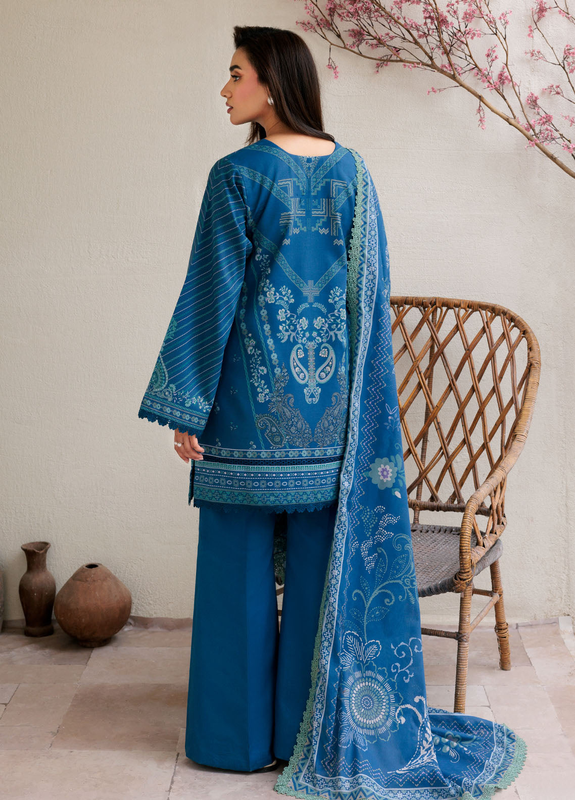 Florent Printed Lawn Suits Unstitched 3 Piece FL25PL FL-1A