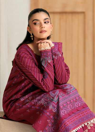 Florent Printed Lawn Suits Unstitched 3 Piece FL25PL FL-1B