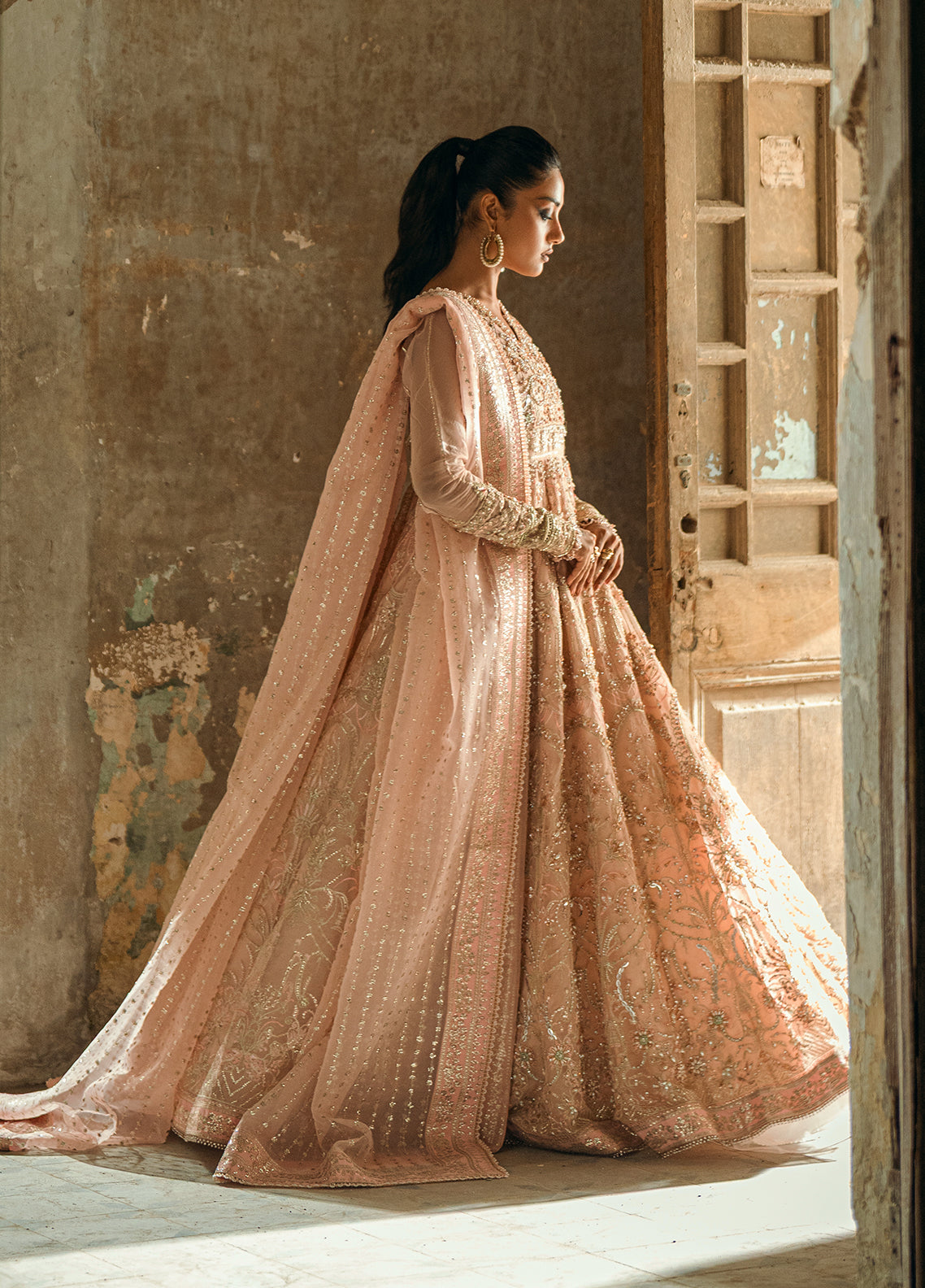 Sahane The Wedding Chapter Unstitched Organza 3 Piece Suit CT 36002 Florisse - Formals Collection