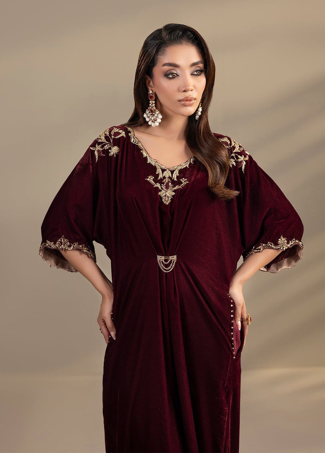 Noir by Mavie Pret Luxury Velvet Czarina - Festive Collection