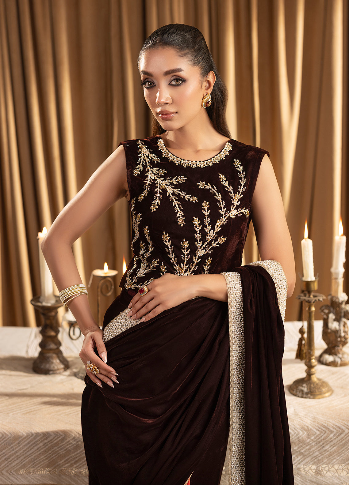 Noir by Mavie Pret Luxury Velvet Majeste - Festive Collection