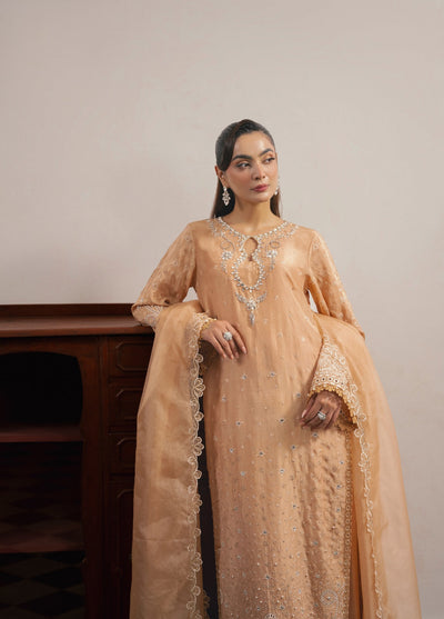 Amelia by Scherezade Women Pret Luxury Ramen Silk 3 Piece Coco - Festive Collection