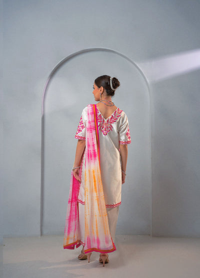 Dilkash by Fozia Khalid Pret 3 Piece Sheesha Silk Noor - Festive Collection