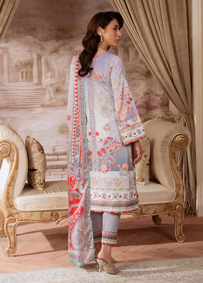 Veloure by Gulaal Embroidered Silk Suits Unstitched 3 Piece GL25VU GS - 05 Twilight Elegance