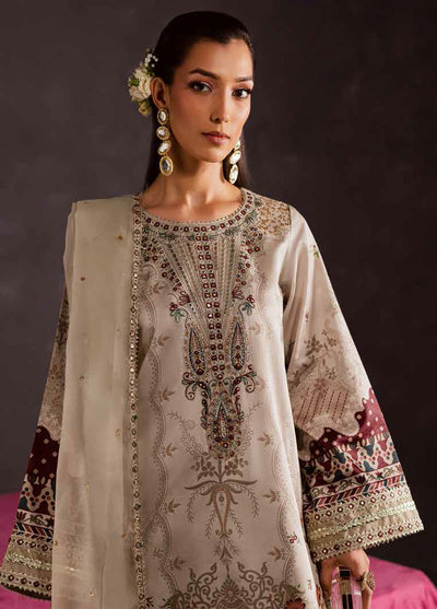 The Silk by Nureh Embroidered Silk Suits Unstitched 3 Piece NU25SU S-27