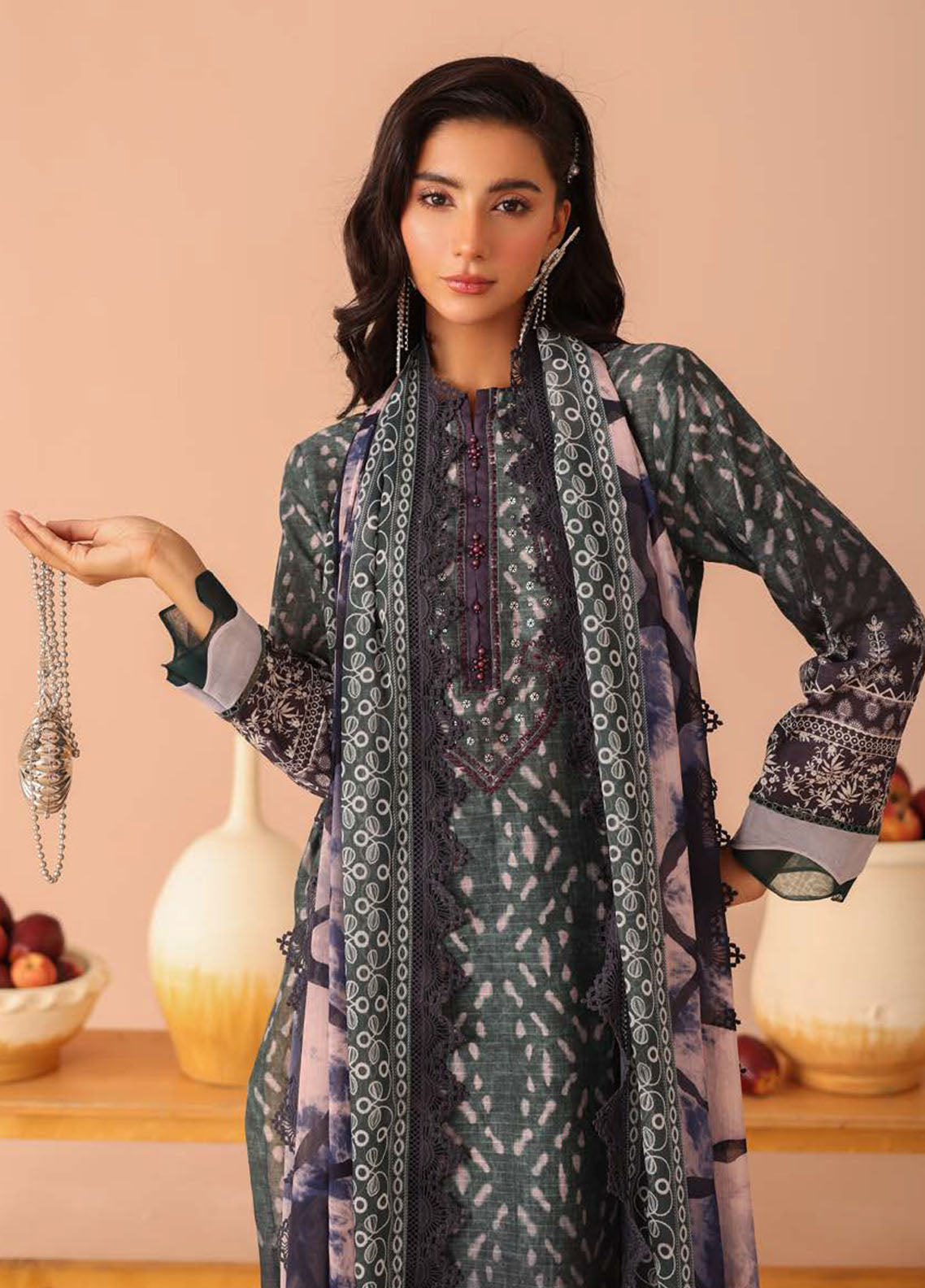 Aafreen By Riaz Arts Embroidered Lawn Suits Unstitched 3 Piece RA25AD AF-240