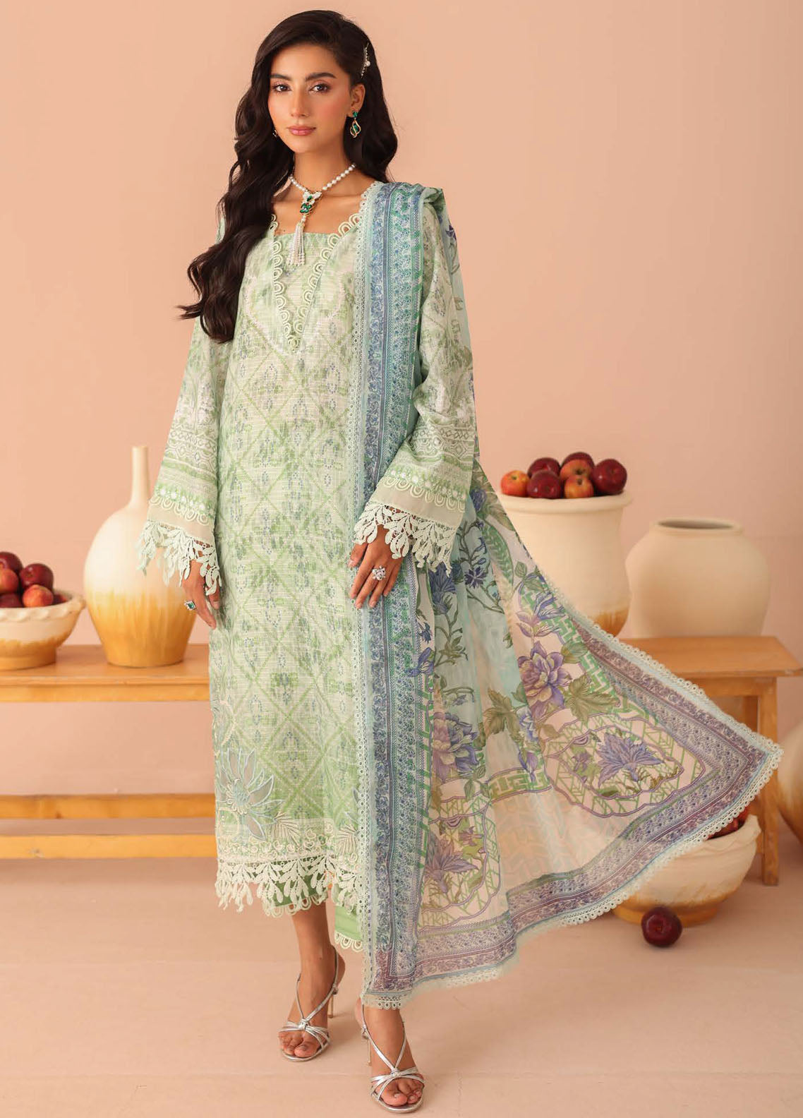 Aafreen By Riaz Arts Embroidered Lawn Suits Unstitched 3 Piece RA25AD AF-236