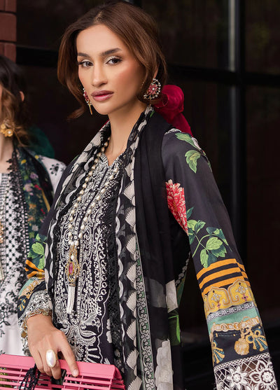 Afterhours by Mahnur Embroidered Lawn Suits Unstitched 3 Piece MN25AH D-2 Jellybean Joy