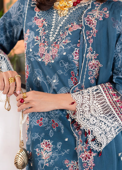 Afterhours by Mahnur Embroidered Lawn Suits Unstitched 3 Piece MN25AH D-8 Confetti Hour