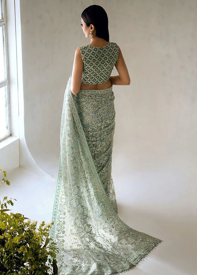 AIK Atelier The Sari Edit Unstitched Collection 2023 Look-01