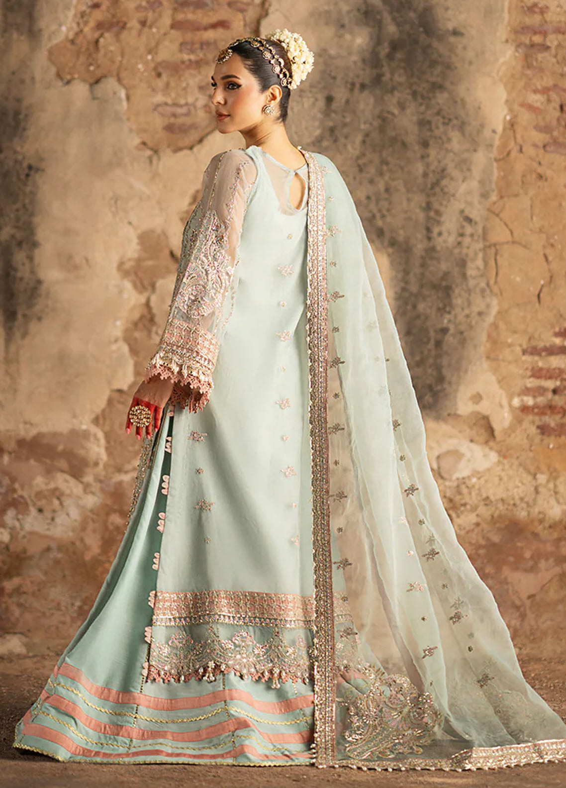 AJR Couture Unstitched Luxury Collection 2024 AFF-01 Nirvana