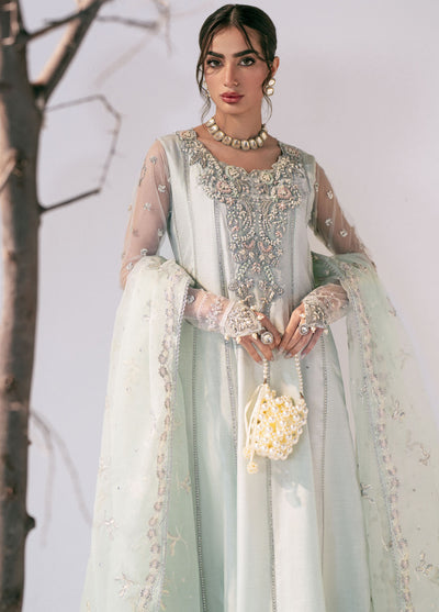 AJR Couture Pret Embroidered Raw Silk 3 Piece Suit STARRY