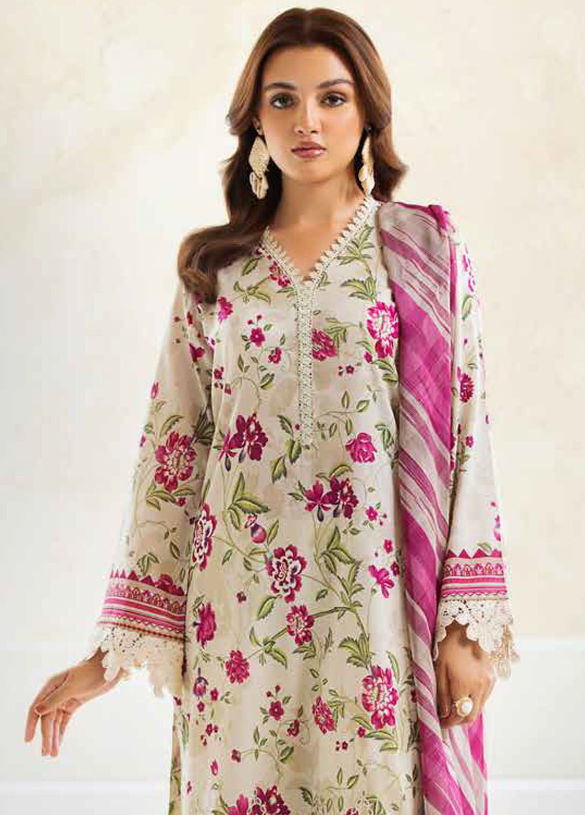 Aafreen By Riaz Arts Chikankari Lawn Collection 2024 AF-258