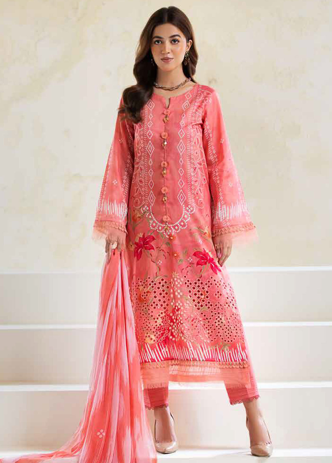 Aafreen By Riaz Arts Chikankari Lawn Collection 2024 AF-259