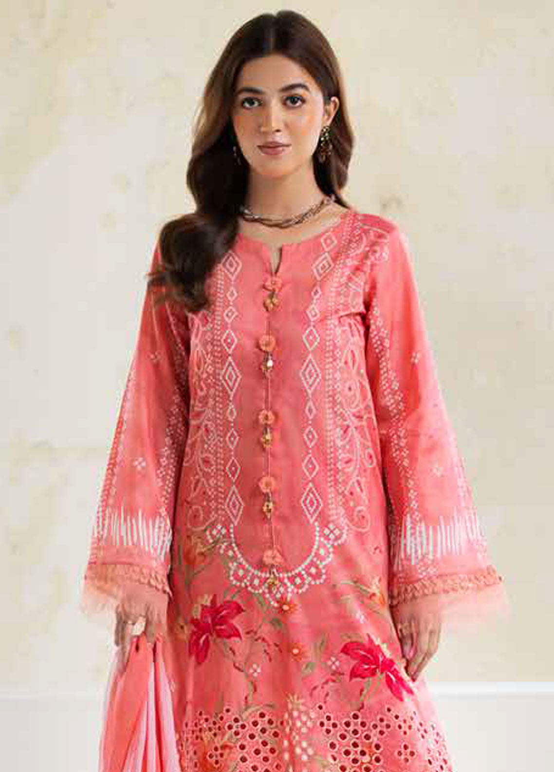 Aafreen By Riaz Arts Chikankari Lawn Collection 2024 AF-259