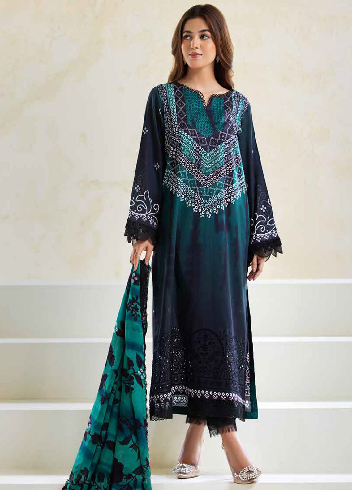 Aafreen By Riaz Arts Chikankari Lawn Collection 2024 AF-261