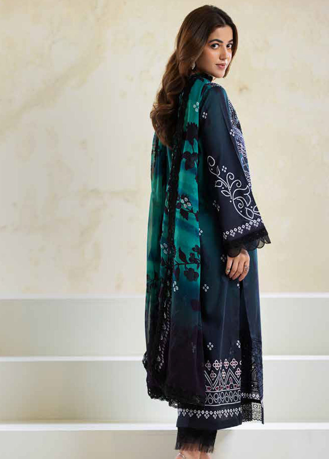 Aafreen By Riaz Arts Chikankari Lawn Collection 2024 AF-261