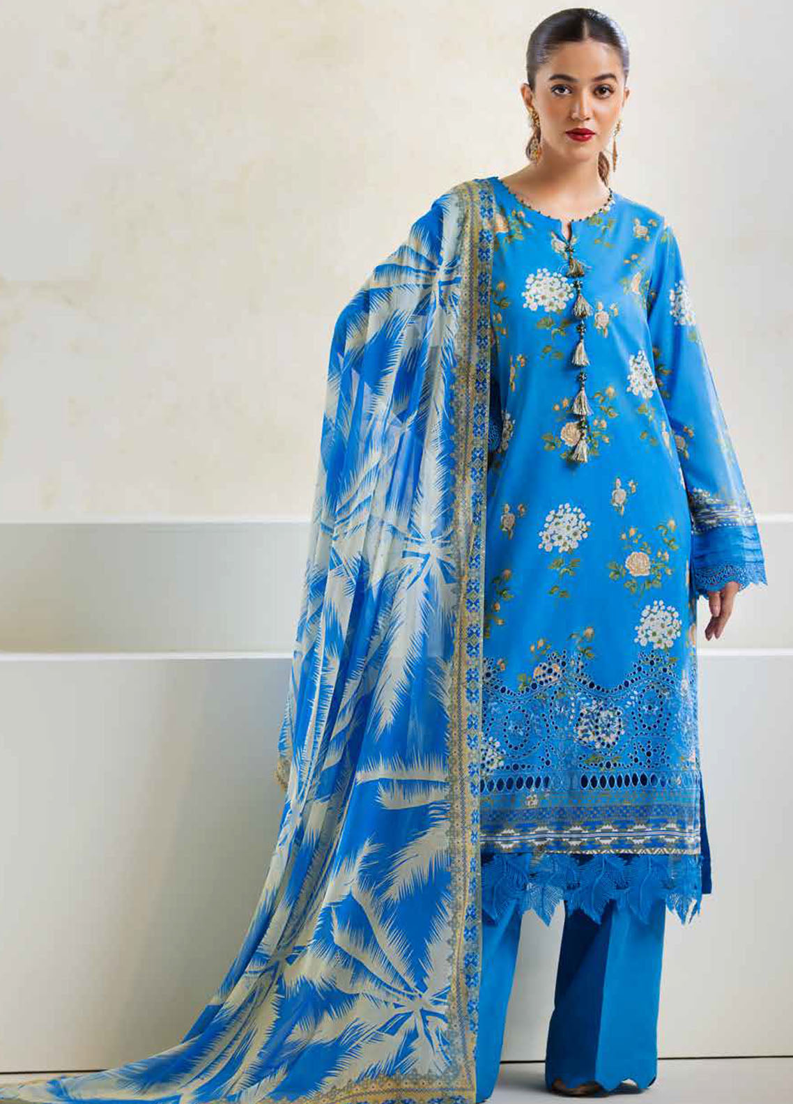 Aafreen By Riaz Arts Chikankari Lawn Collection 2024 AF-266