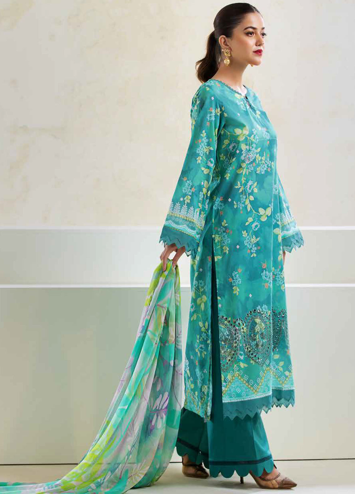 Aafreen By Riaz Arts Chikankari Lawn Collection 2024 AF-267