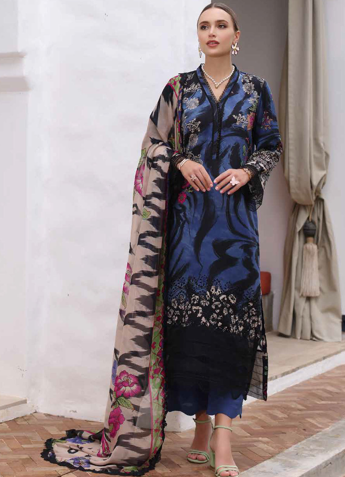 Aafreen by Riaz Arts Unstitched Winter Collection 2024 AF-128