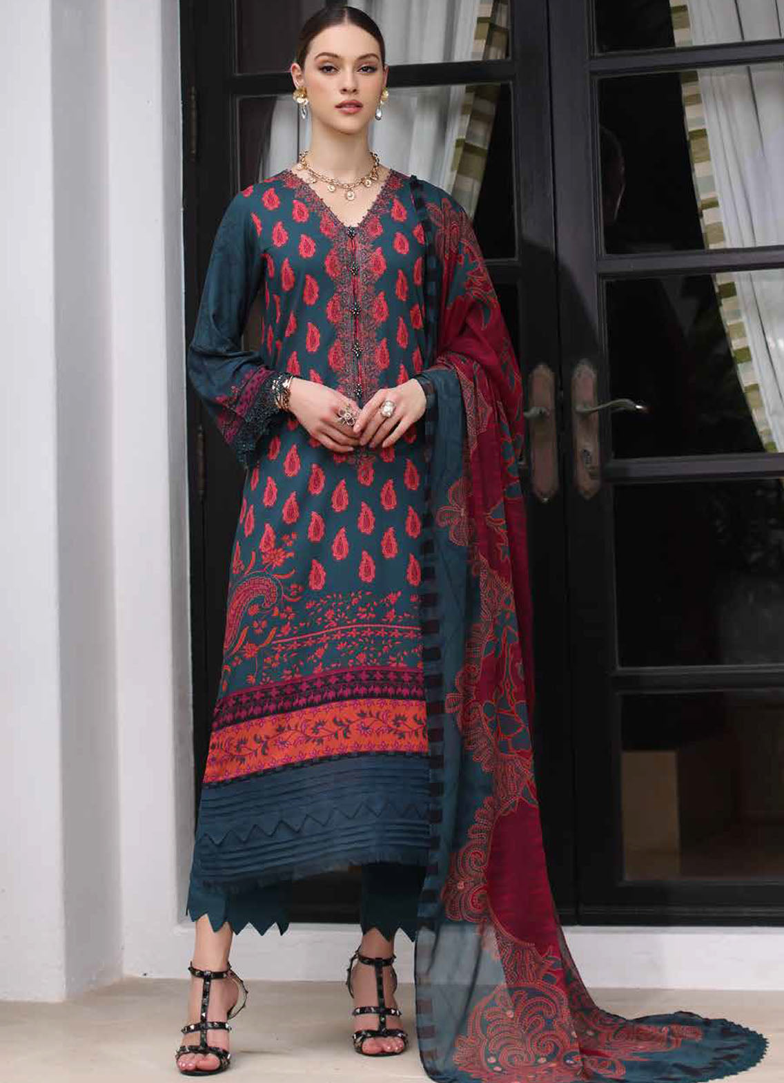 Aafreen by Riaz Arts Unstitched Winter Collection 2024 AF-132