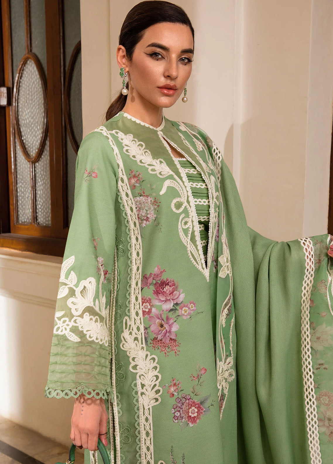 Aaleen by Crimson Winter Unstitched Collection 2024 Gulbaan