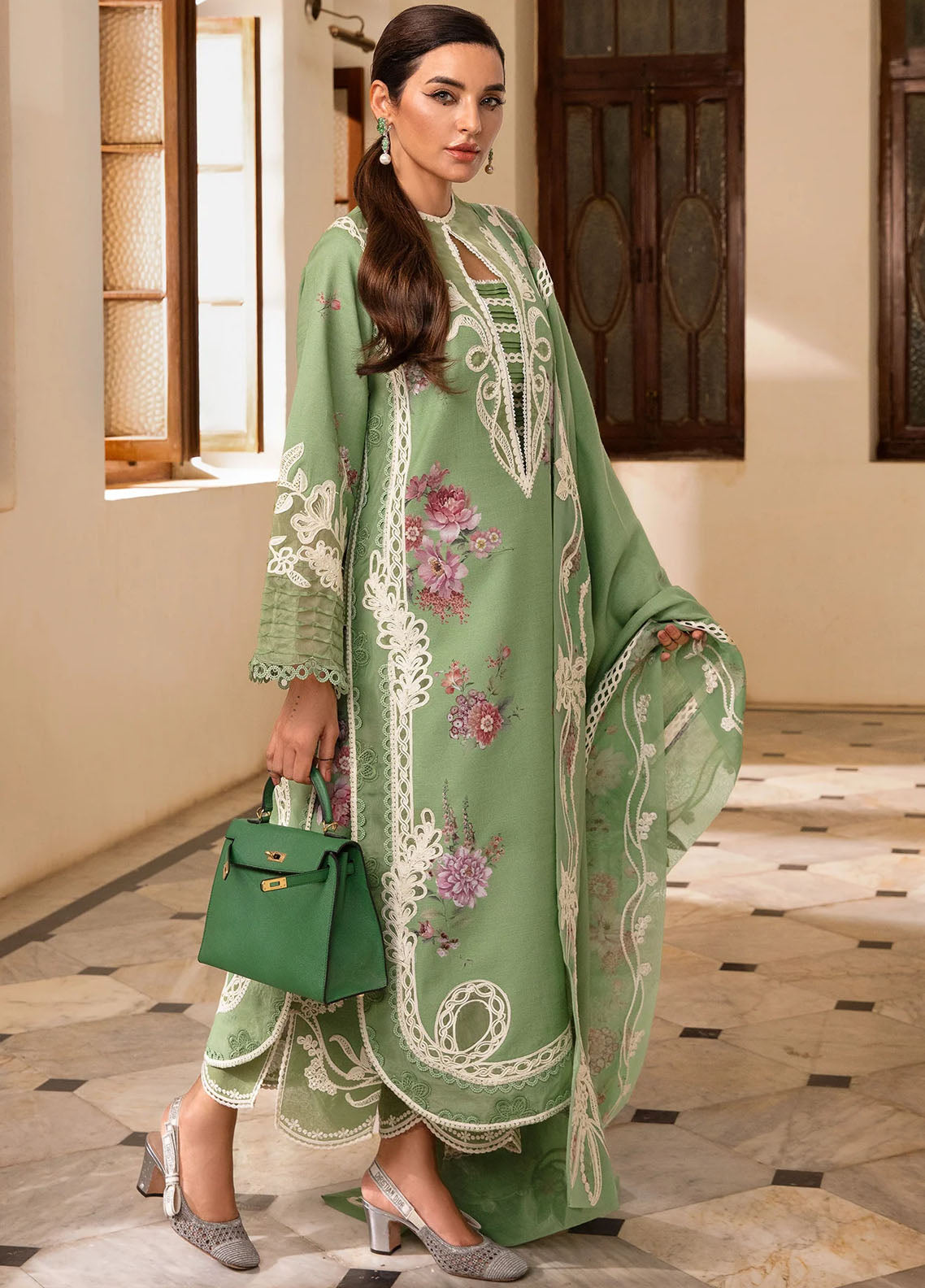 Aaleen by Crimson Winter Unstitched Collection 2024 Gulbaan