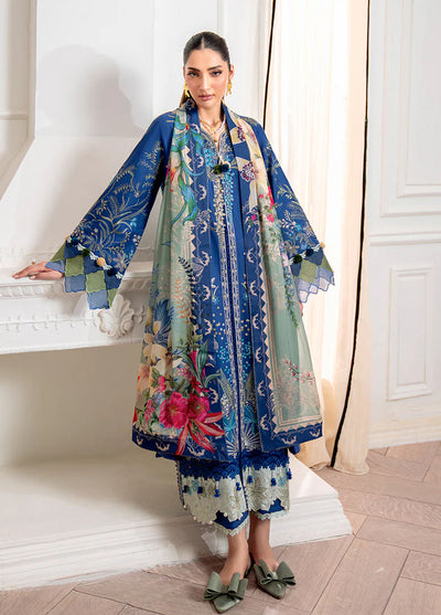 Aezel by Roheenaz Embroidered Cambric Suits Unstitched 3 Piece RNZ25AC D-01 A Insha