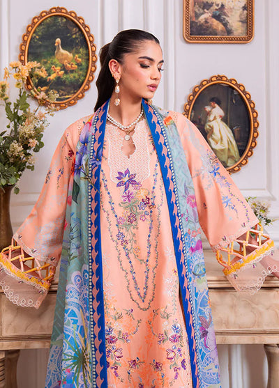 Aezel by Roheenaz Embroidered Cambric Suits Unstitched 3 Piece RNZ25AC D-02 A Amal