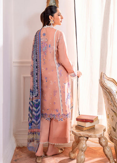Aezel by Roheenaz Embroidered Cambric Suits Unstitched 3 Piece RNZ25AC D-04 B Wareesha