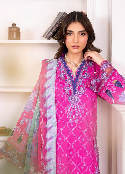 Aezel by Roheenaz Embroidered Cambric Suits Unstitched 3 Piece RNZ25AC D-06 A Novah