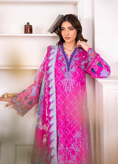 Aezel by Roheenaz Embroidered Cambric Suits Unstitched 3 Piece RNZ25AC D-06 A Novah