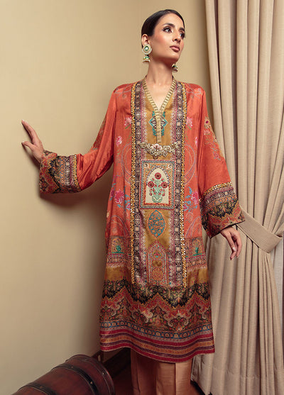 Shamaeel Ansari Pret Luxury Silk Shirt SHA23A Aura