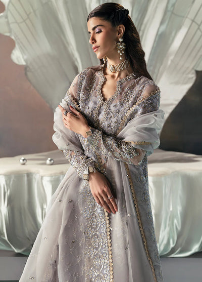 Afrozeh Pret Embroidered 4 Piece Suit Leona