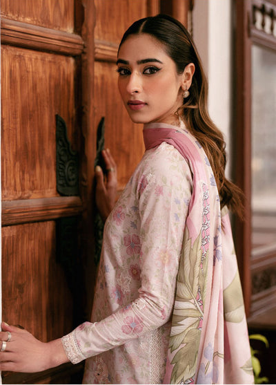 Afsanah by Seran Unstitched Lawn Collection 2024 D-08 Zohreh