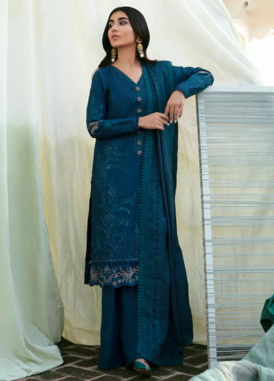 Afsanay By Florent Luxury Chikankari Khaddar Collection 2023 FLK-8A