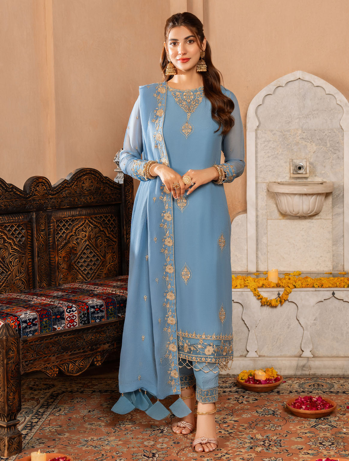 Afsanay By Shahzeb Textiles Luxury Chiffon Collection Yasra