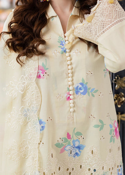 Afterhours by Mahnur Embroidered Lawn Suits Unstitched 3 Piece MN25AH D-3 Lime Lush