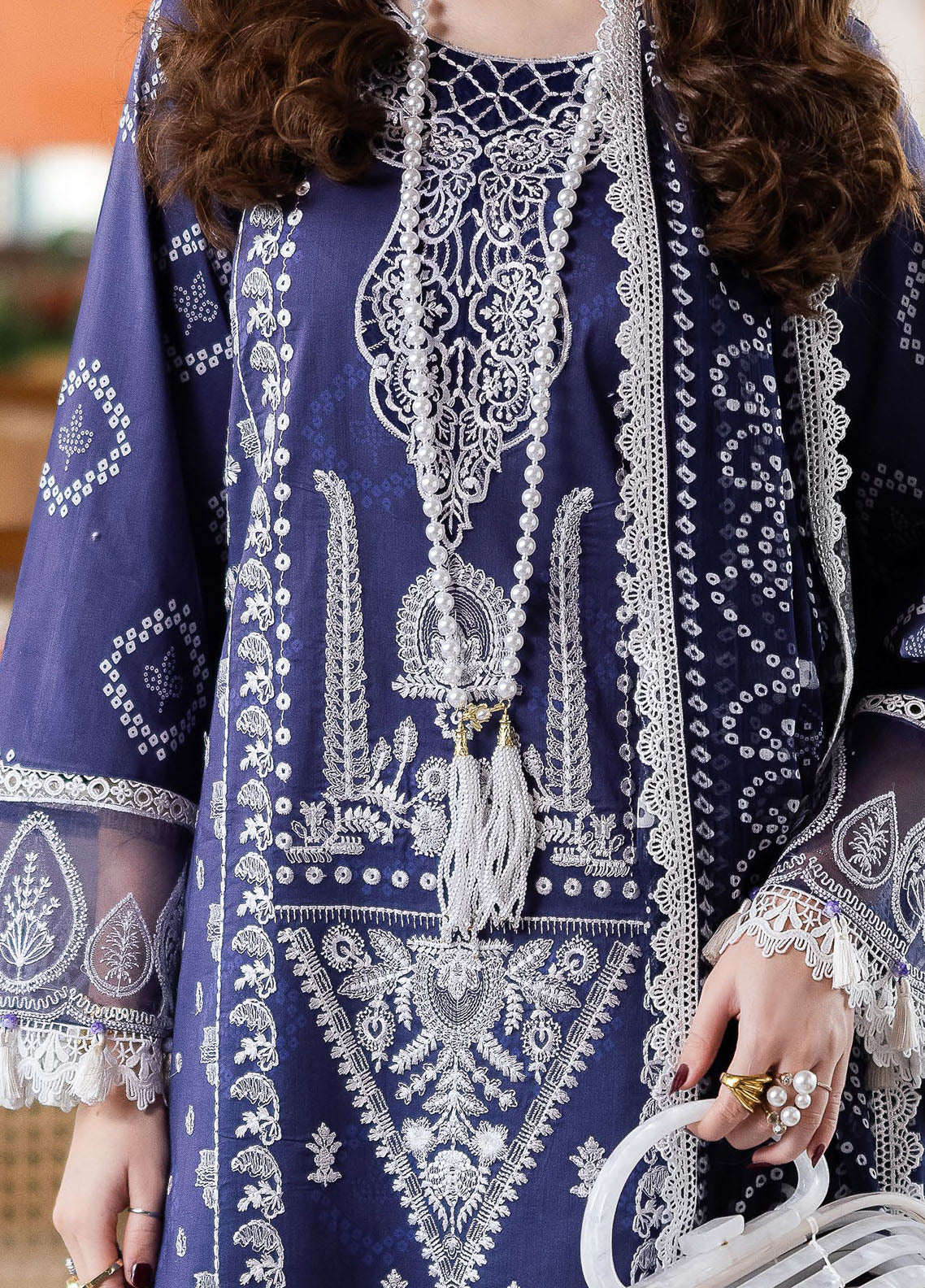 Afterhours by Mahnur Embroidered Lawn Suits Unstitched 3 Piece MN25AH D-6 Garden Glee